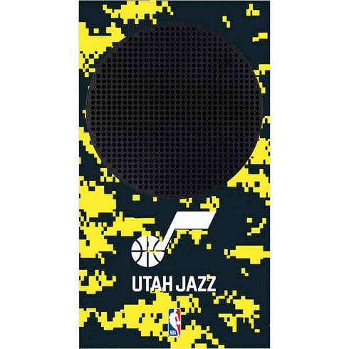 NBA Utah Jazz Grey Digi Camo Xbox Series S Console Skin